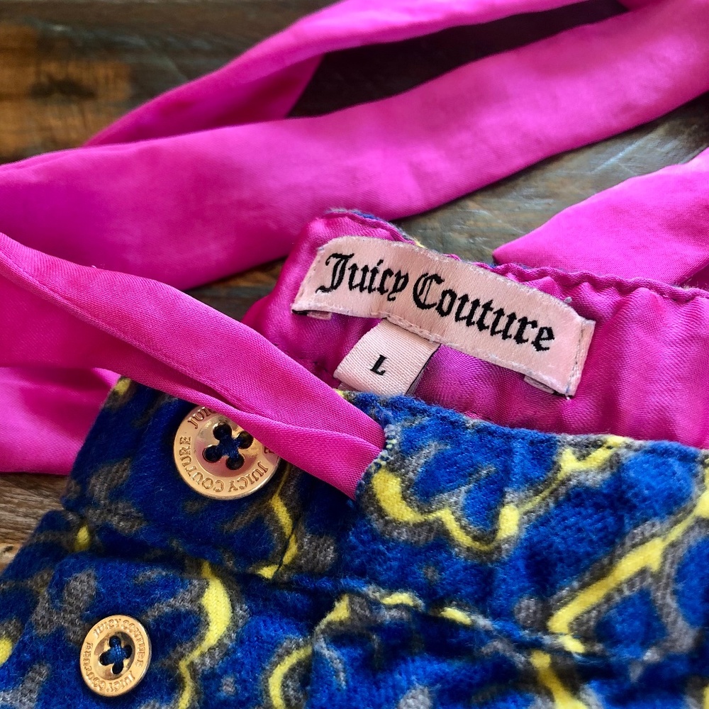 NEW - Juicy Couture 2 Piece Pajama Set - 100% Cotton - Never worn